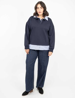 Imagen 2 del producto Polerón Mujer Extralindas Azul