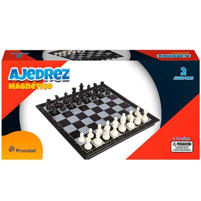 Juego de Mesa Ajedrez Magnético Tablero Pronobel