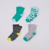 Pack 4 Calcetines de Algodón Bebo Chess Baby