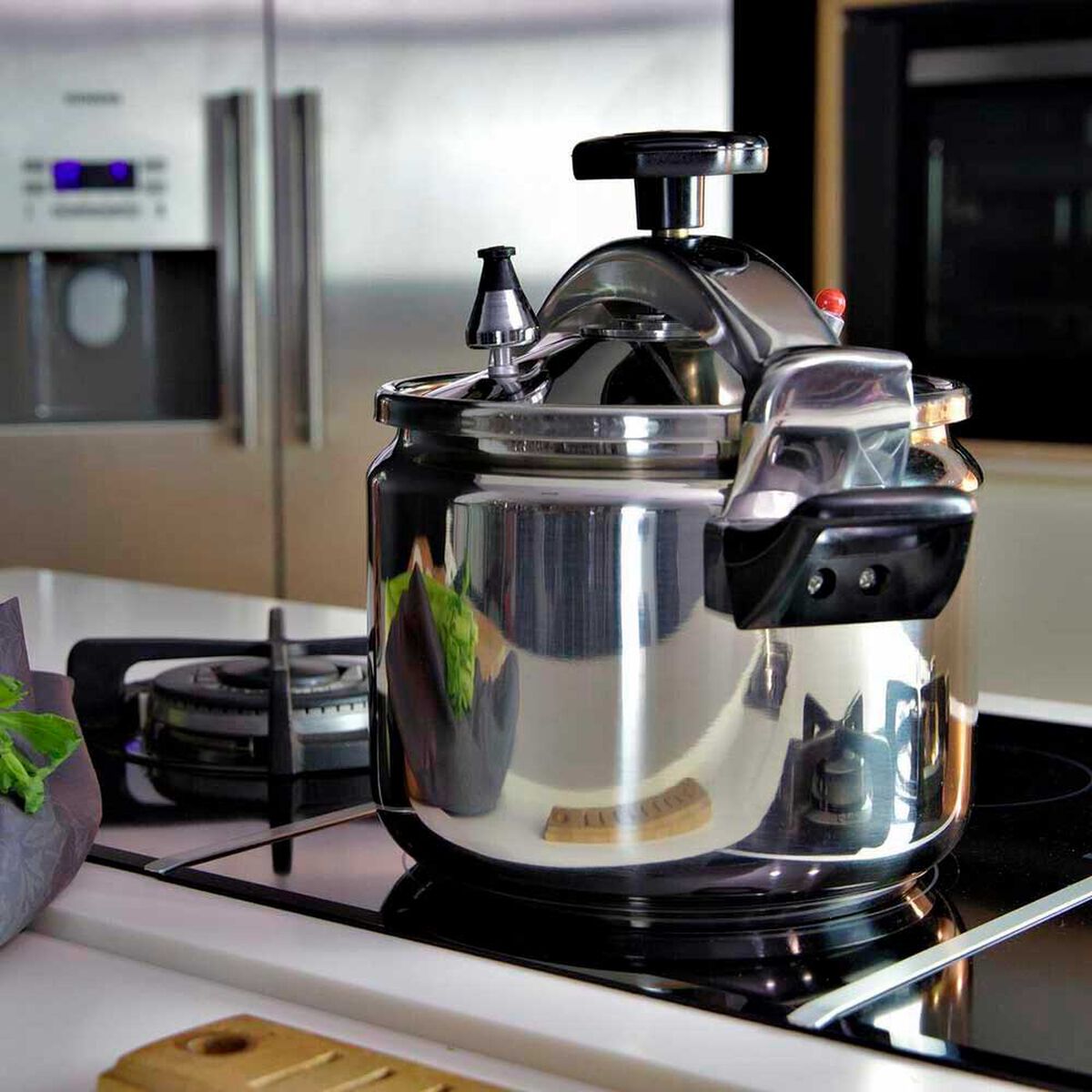 Olla a Presi&oacute;n Acero Inoxidable Fantuzzi Qualita 6 lt