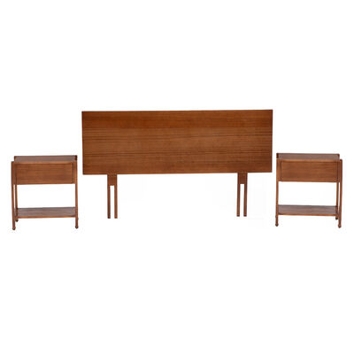 Set de Maderas Latam Home Orion Respaldo + 2 Veladores