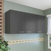 Mueble de Cocina Superior Vekkahome Opie Gris