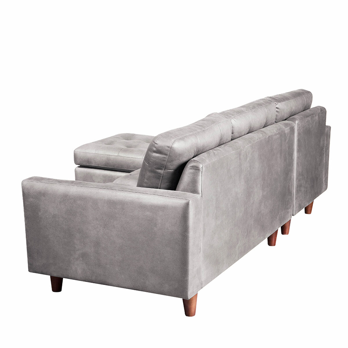 Sof&aacute; Cuero Latam Home N&aacute;poles Chaise Longue 2 Cuerpos Izquierdo