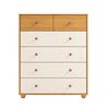 Cómoda Vekkahome Vittoria 6 Cajones Beige