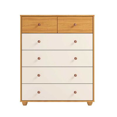 Imagen 2 del producto Cómoda Vekkahome Vittoria 6 Cajones Beige