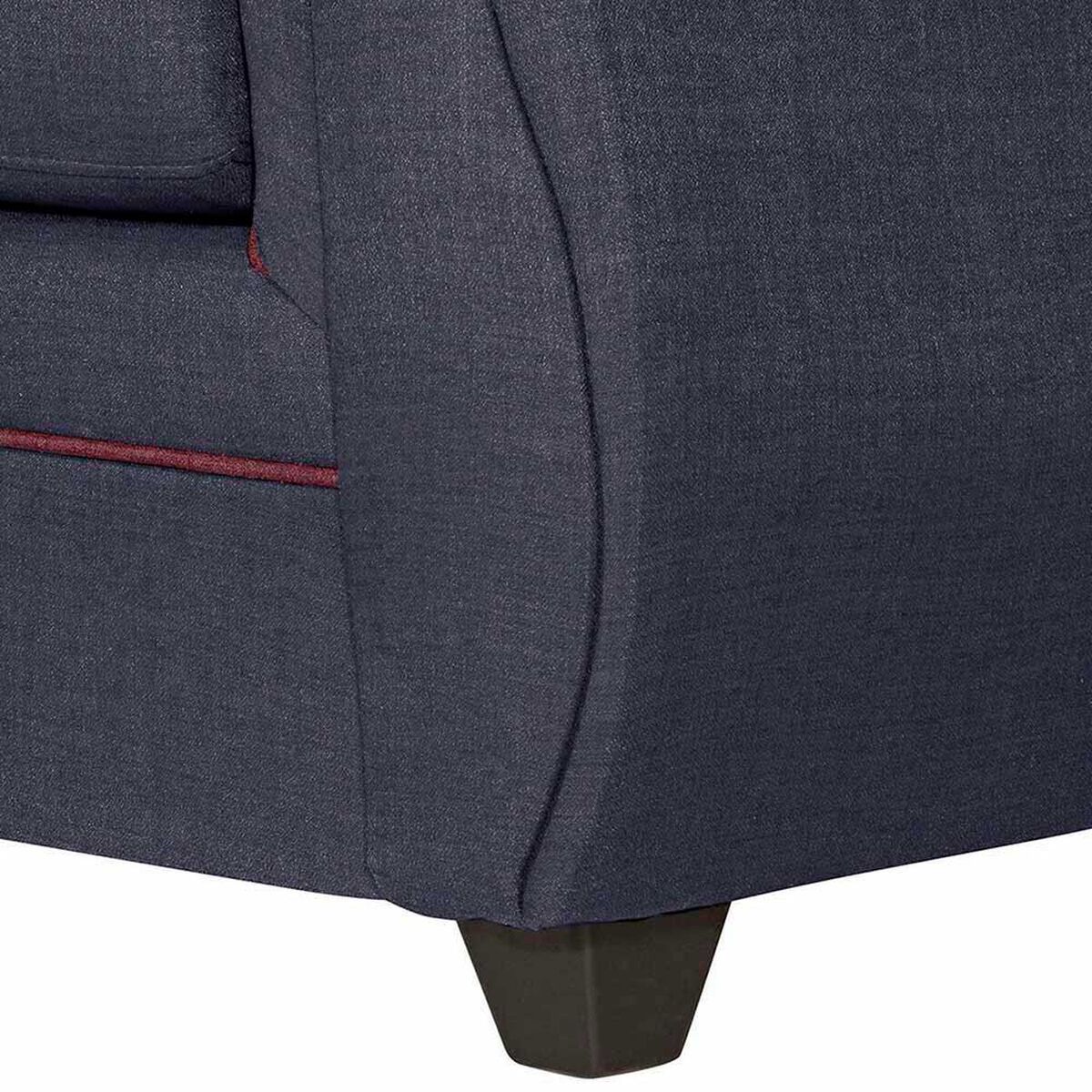 Juego de Living Black Factory Emili 6 Cuerpos Marengo