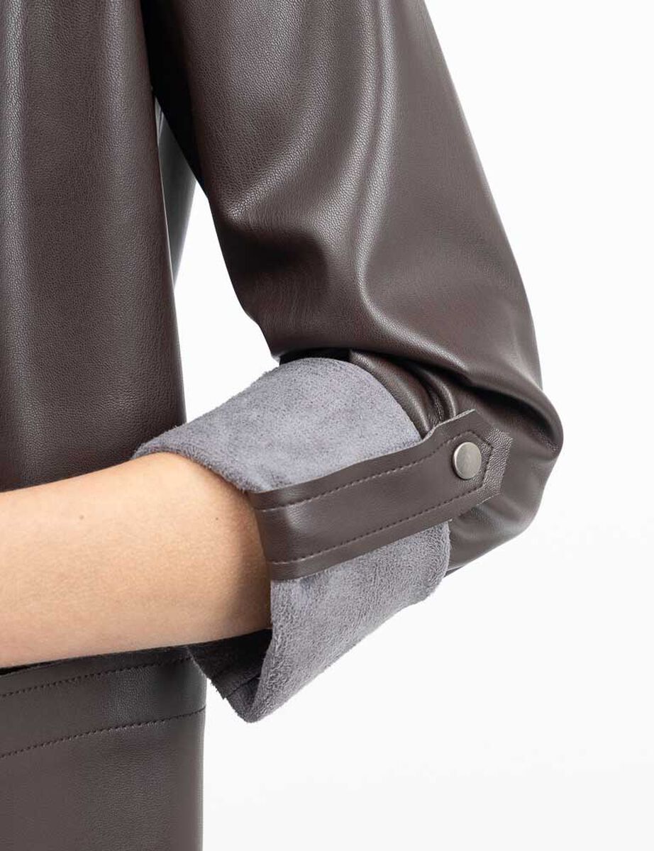 Chaqueta Ecocuero Mujer Soviet