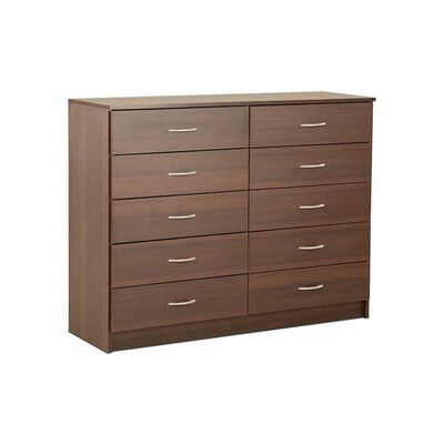 Imagen 1 del producto Cómoda Stanford 10 Cajones Chocolate