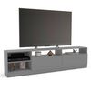 Rack TV Vekkahome Moyan Hasta 75'' Gris