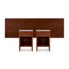 Combo Cama Europea CIC 2 Plazas Excellence Plus + Respaldo + 2 Veladores CIC Alassio + Pack Almohadas Celta Imperial Soft