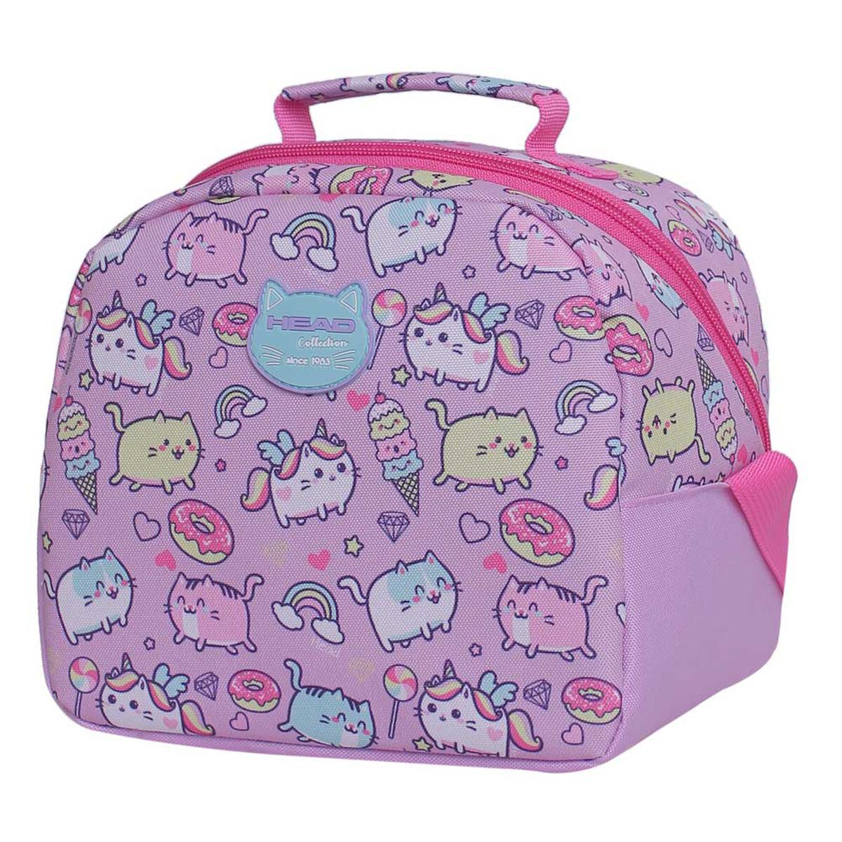 Pack Con Ruedas Bakan Kawaii Cat Lila Head
