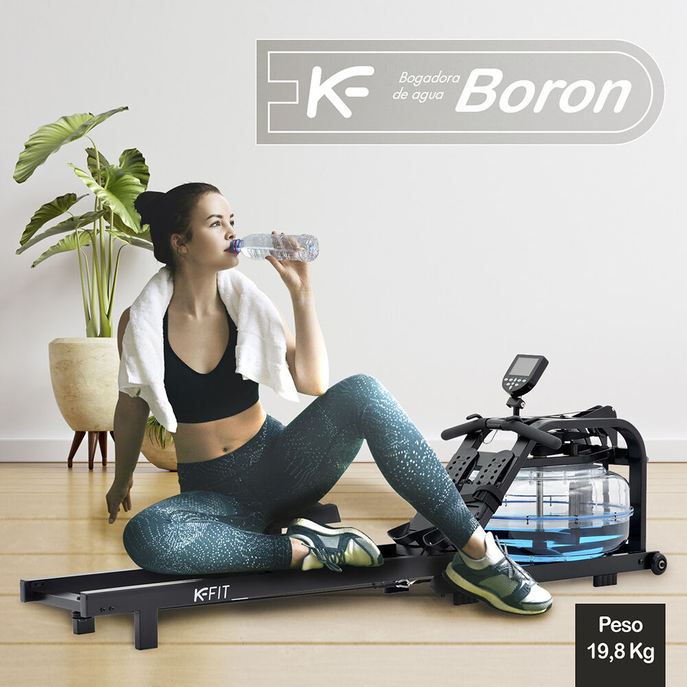Máquina Remadora K-FIT Bogadora de Agua Boron | Abc