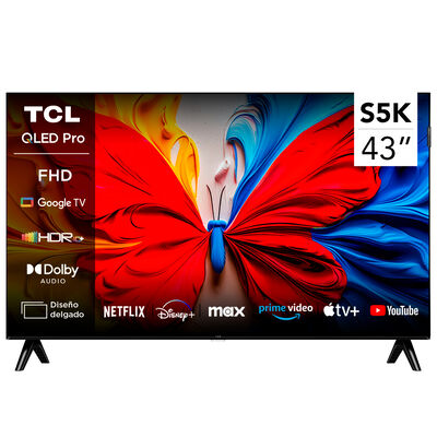 Smart TV QLED 43" TCL FHD Google TV S5K