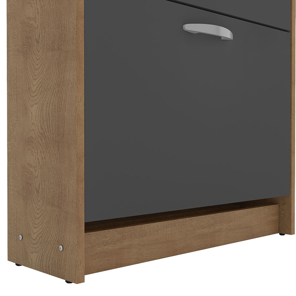 Zapatero Vekkahome Nick 4 puertas Grafito