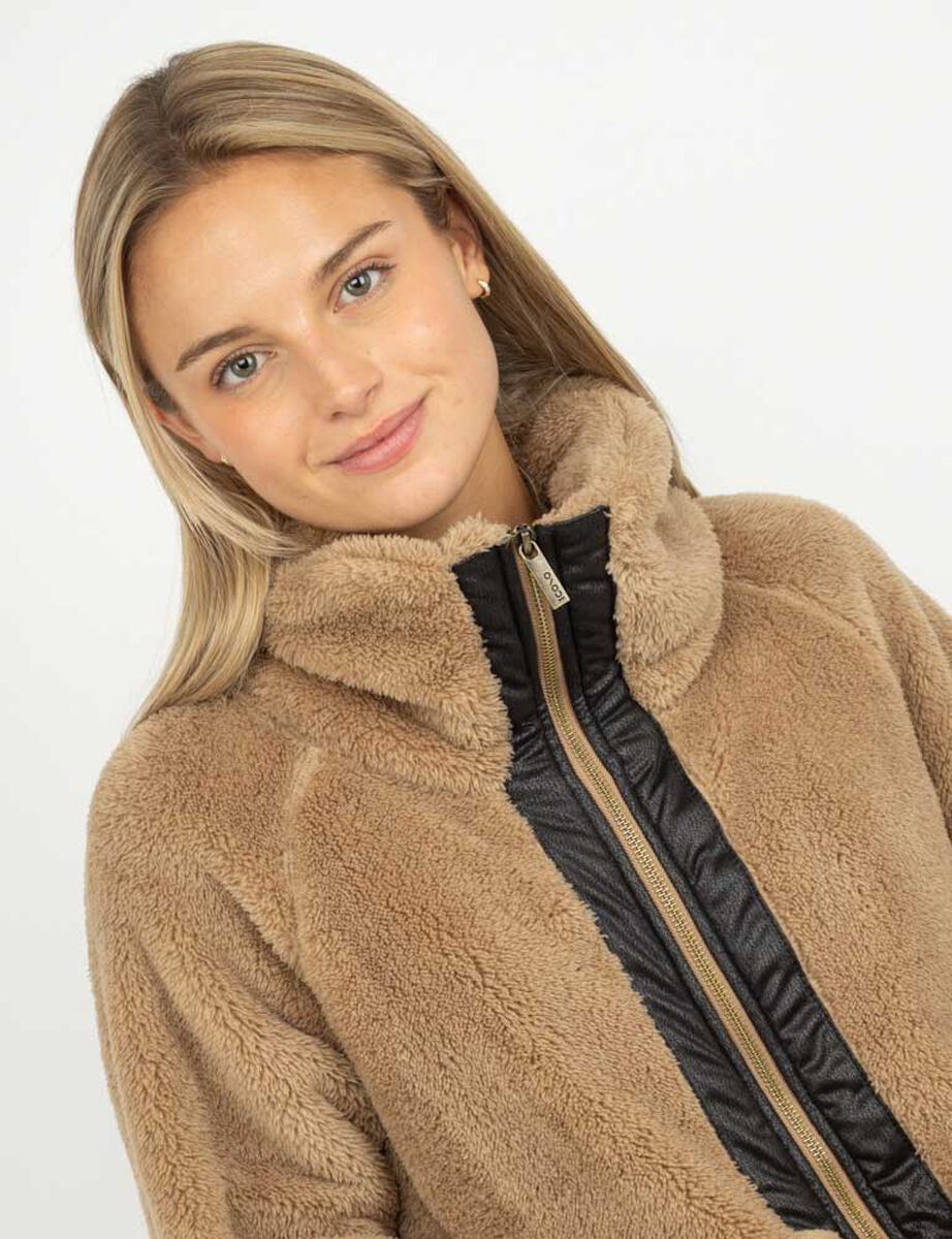 Poler&oacute;n Peludo Mujer Icono