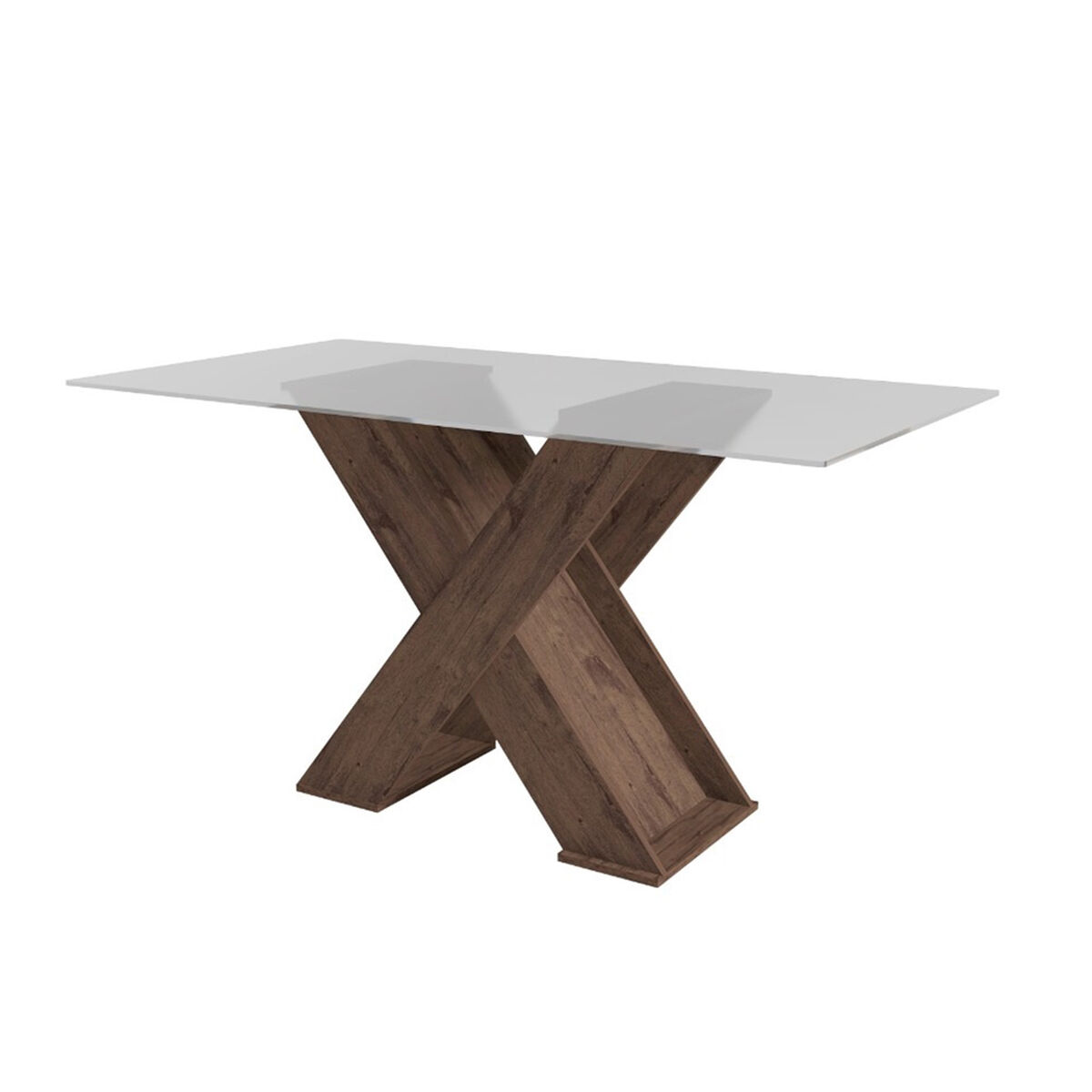 Juego de Comedor Jdo & Design Cross 6 Sillas Nogal 