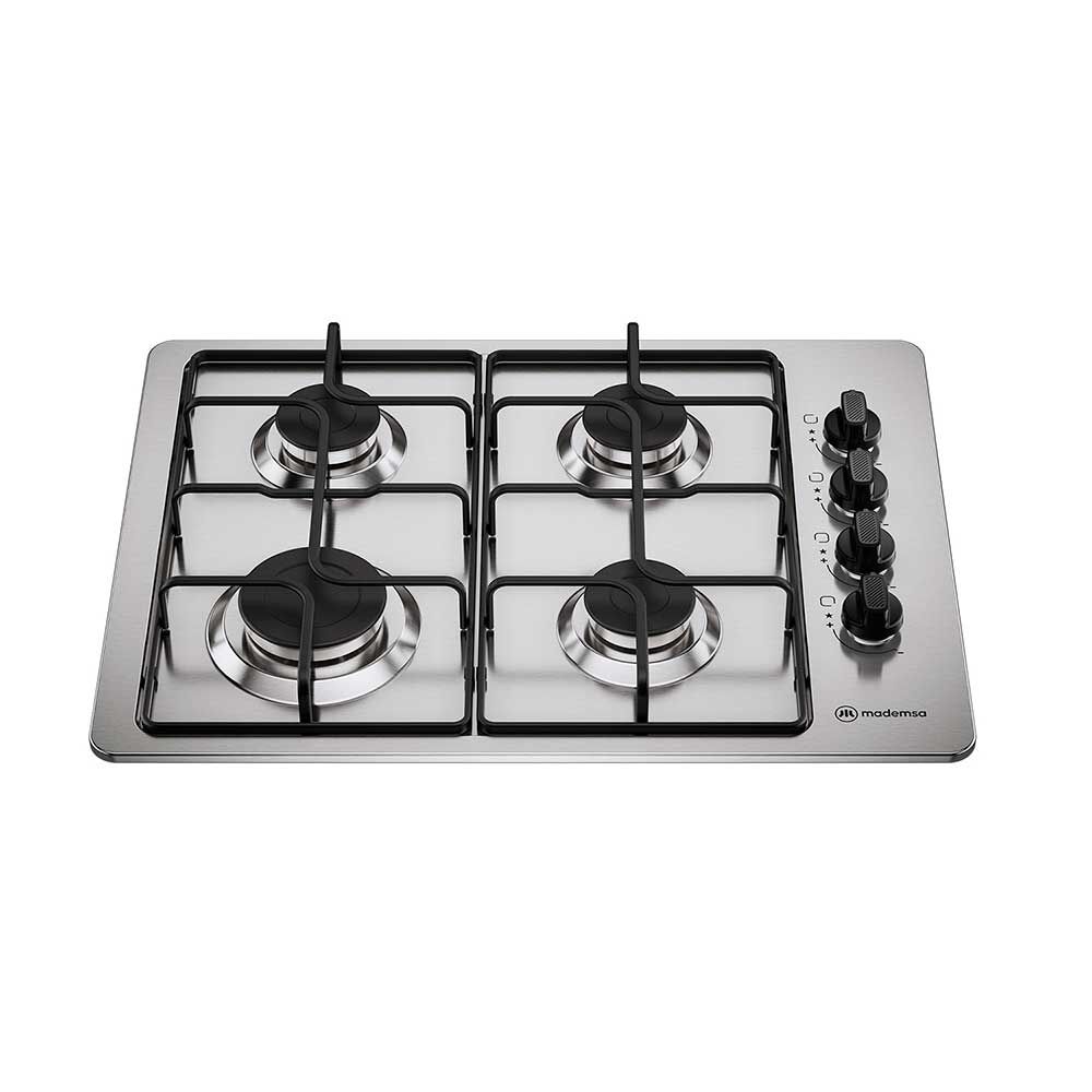 Encimera a Gas Mademsa KM4NX 4 Platos Inox