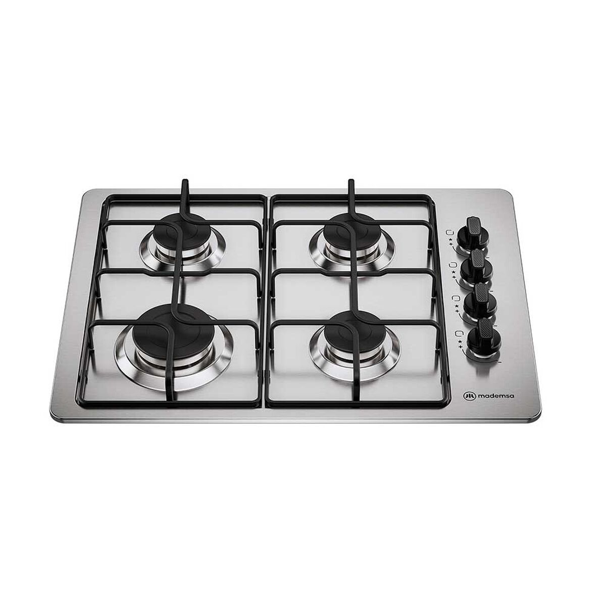 Encimera a Gas Mademsa KM4NX 4 Platos Inox