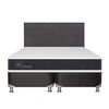 Box Spring CIC 2 plazas New Ortopedic + Respaldo Eufrates