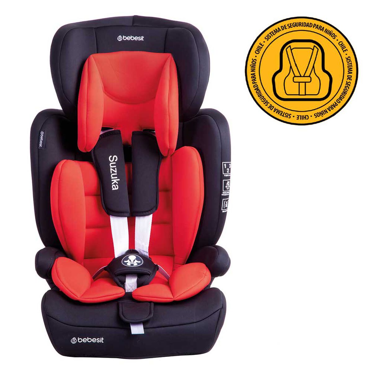 Silla de Auto Suzuka SX Rojo Bebesit