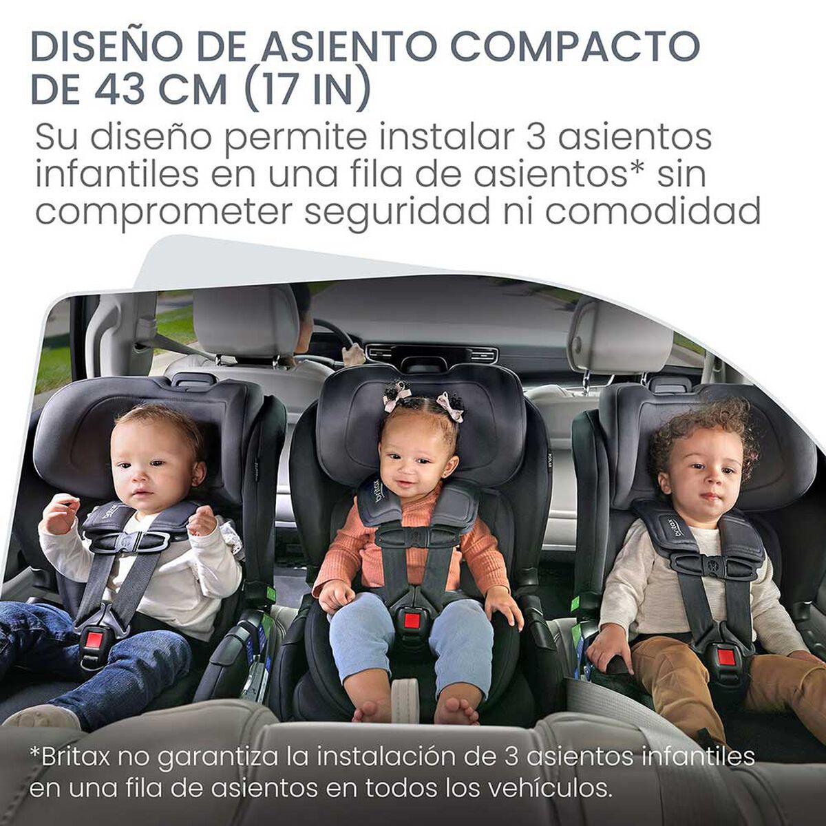 Silla de Auto Convertible Poplar Stone Onyx Britax