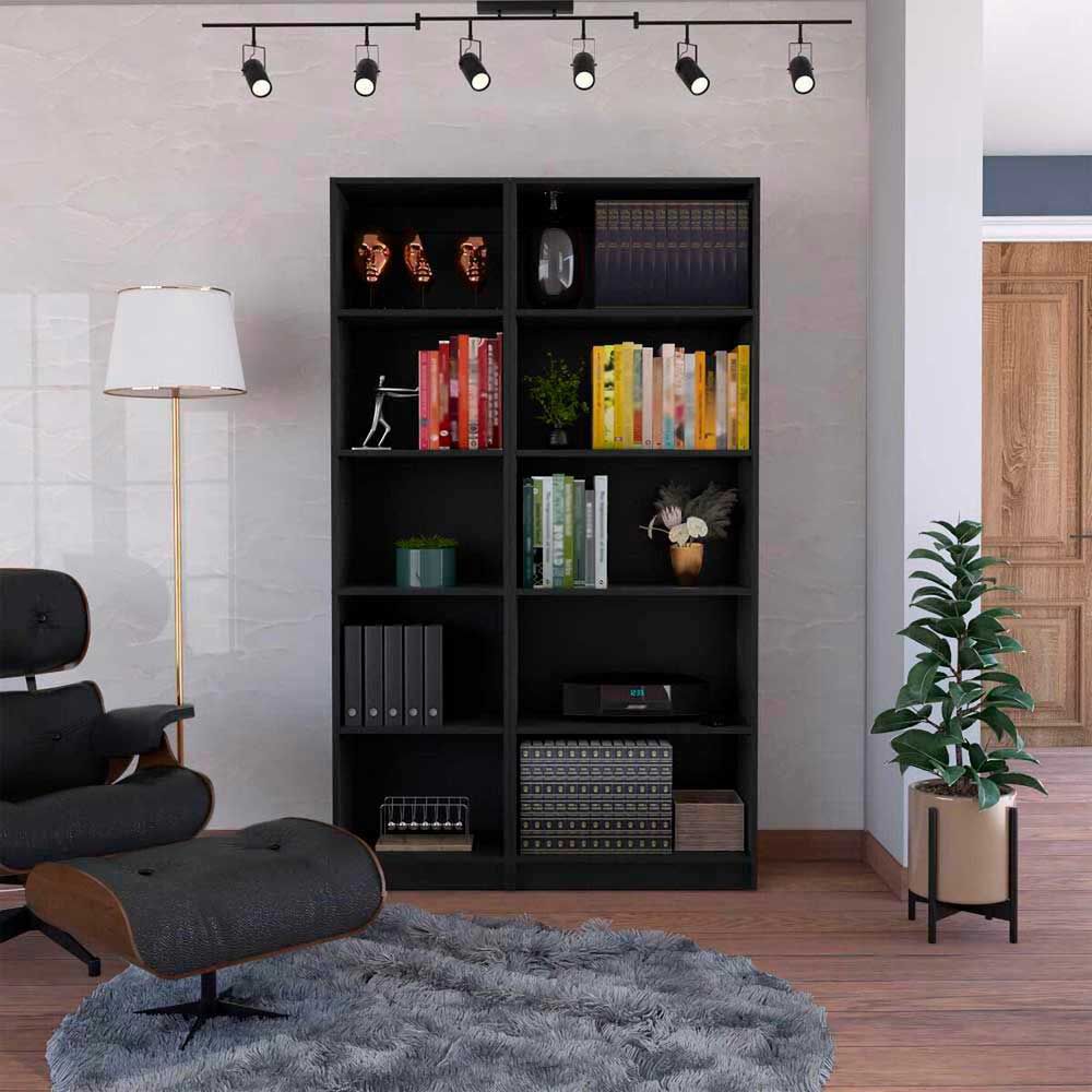 2 Estantes 5 Repisas TuHome Home Wengue