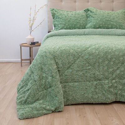 Cubrecama Doral 2 Plazas Verde Senses