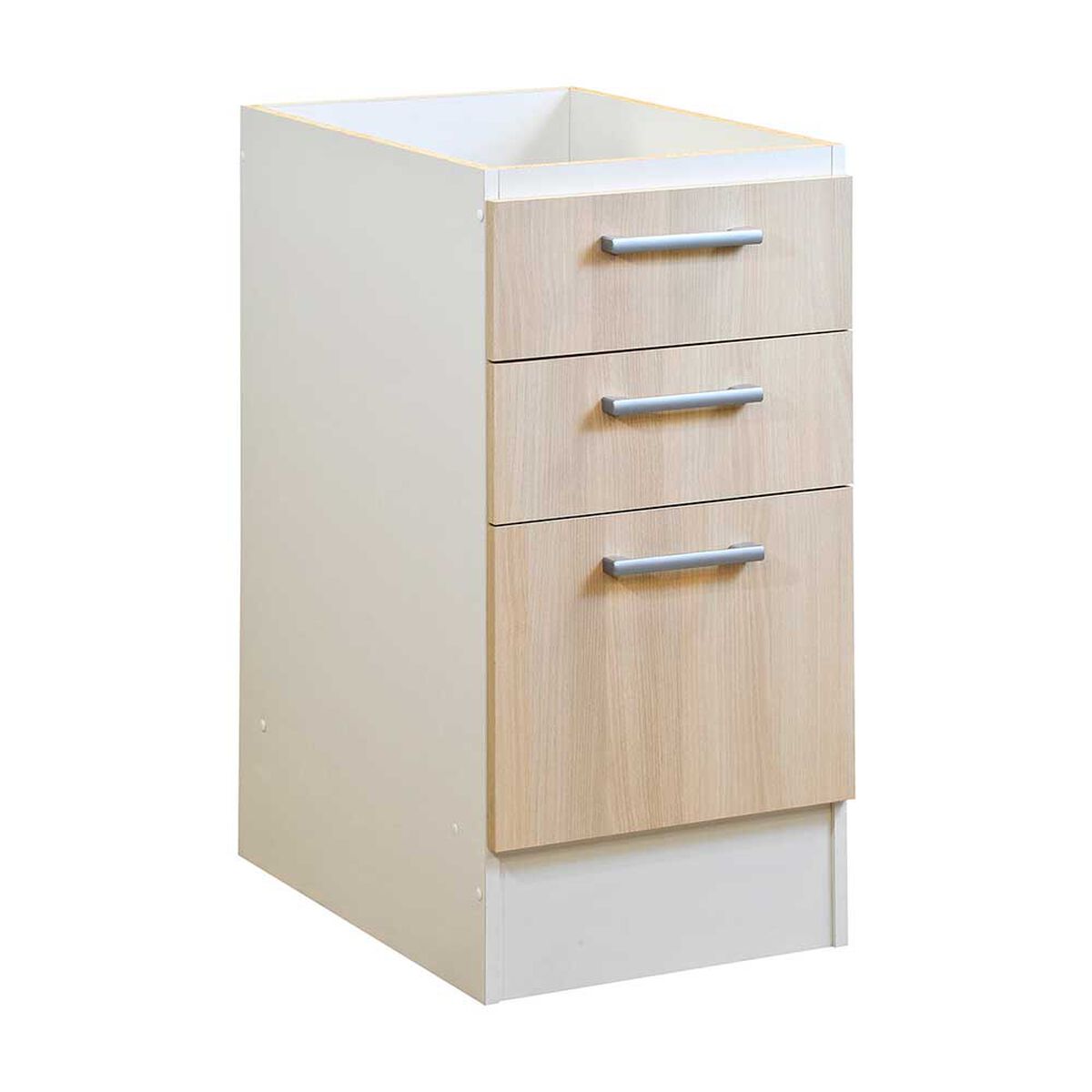 Base Cocina Mobikit Acacia 3 Cajones