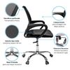 Combo Oficina Escritorio Blanco + Silla New York Negra Arthome