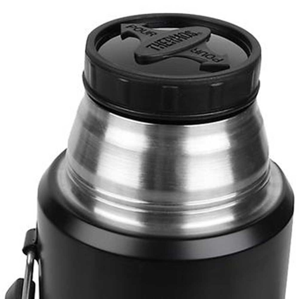 Termo Thermos King Negro 1,2 lt