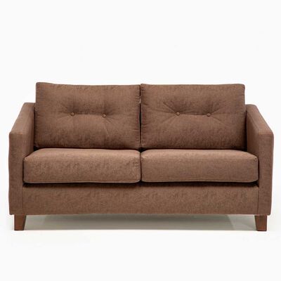 Imagen 2 del producto Juego de Living Barra Design Elena Sofá 2 Cuerpos + Dos Sillones 1 Cuerpo Café