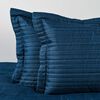 Quilt American Family 2 Plazas Trama Azul