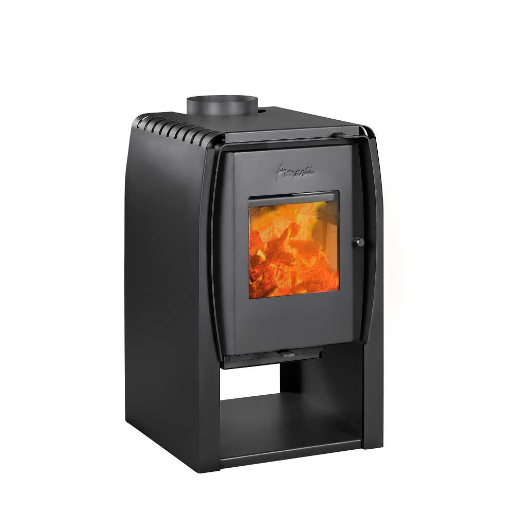 Calefactor a Leña Amesti Nordic 360 Gris