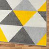 Alfombra Modalfo Florida 120 x 180 cm Amarillo