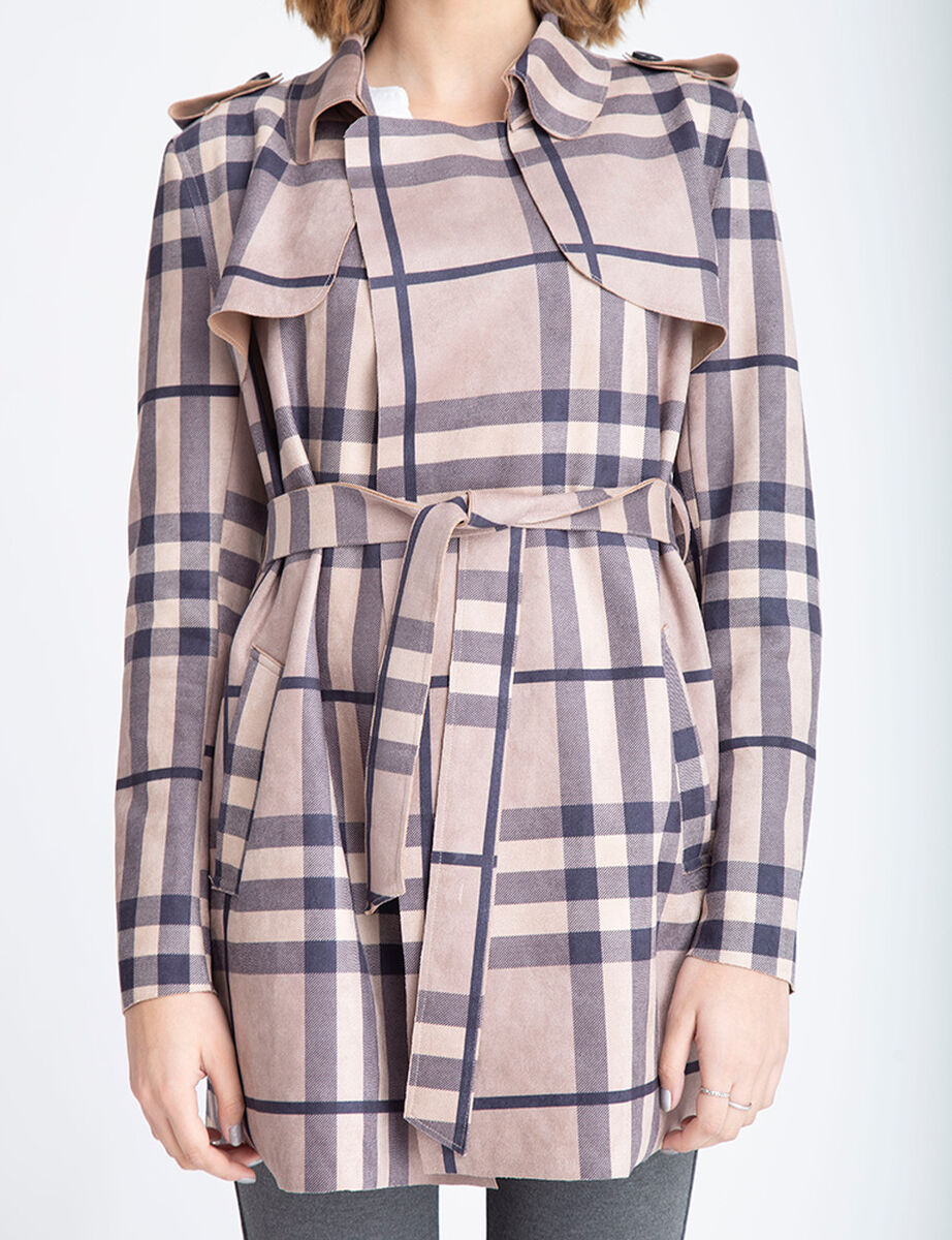 Trench Coat Mujer Zibel Suede