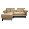 Seccional Izquierdo Living Factory Oklahoma 4 Cuerpos Beige