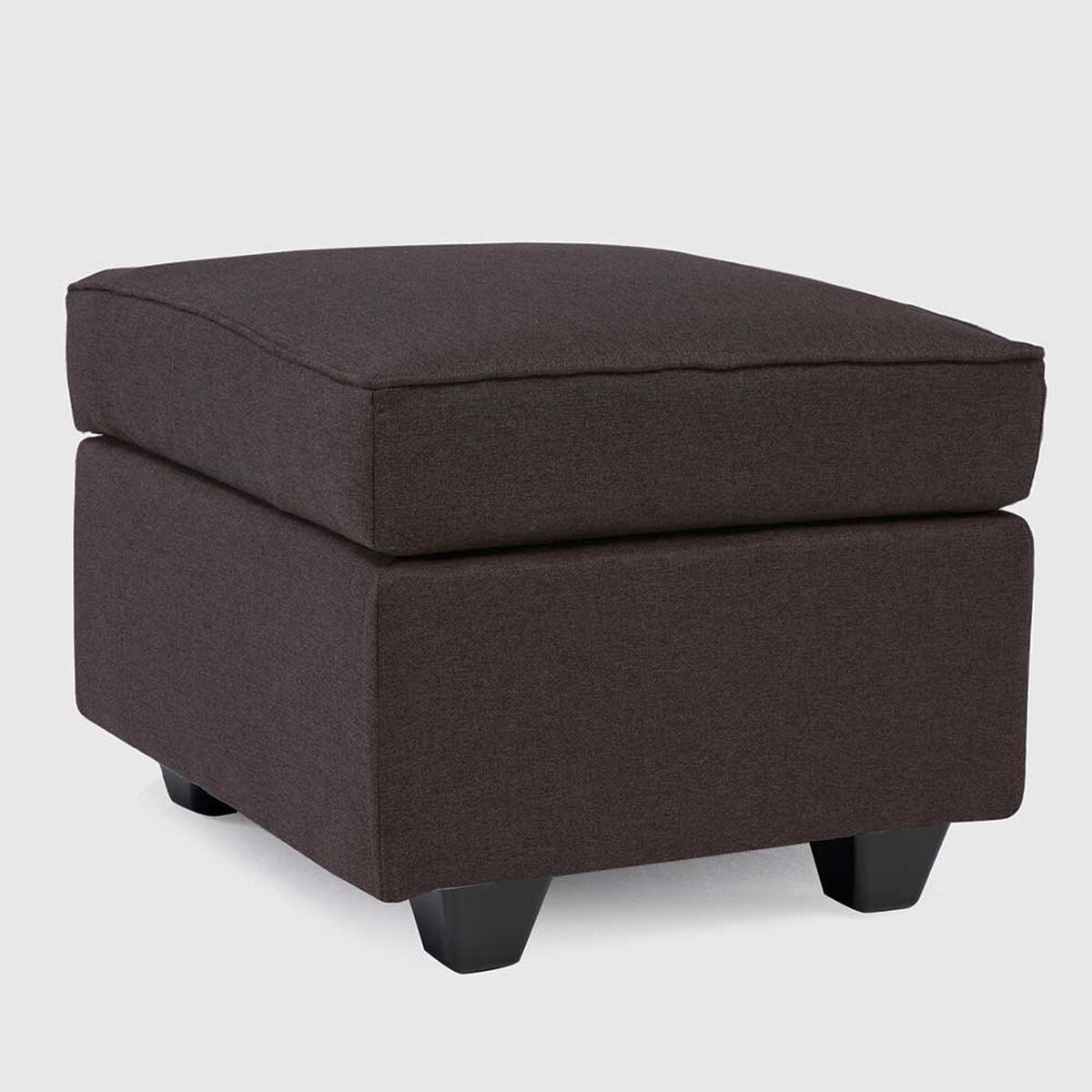 Sof&aacute; Mons Sicilia 3 Cuerpos + Pouf 1 Cuerpo Chocolate