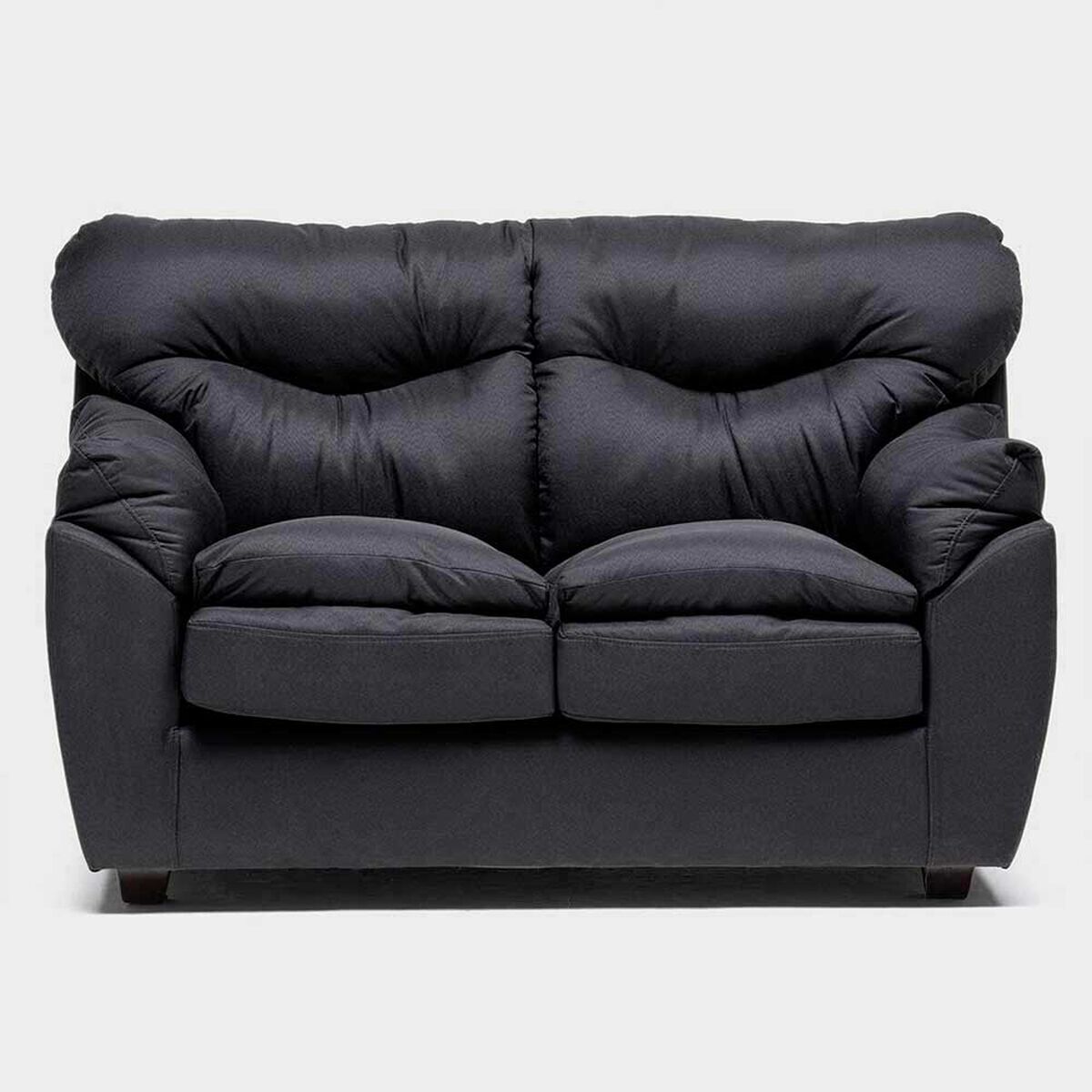 Sof&aacute; Almore Belen 2 Cuerpos Negro