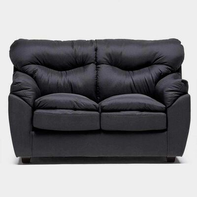 Sofá Almore Belen 2 Cuerpos Negro