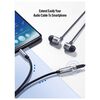 Cable Extension Plug/Jack 3.5Mm M/H 5M Negro Ugreen Av118
