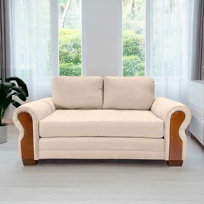 Sofá Living Factory Oregon 2 Cuerpos Beige