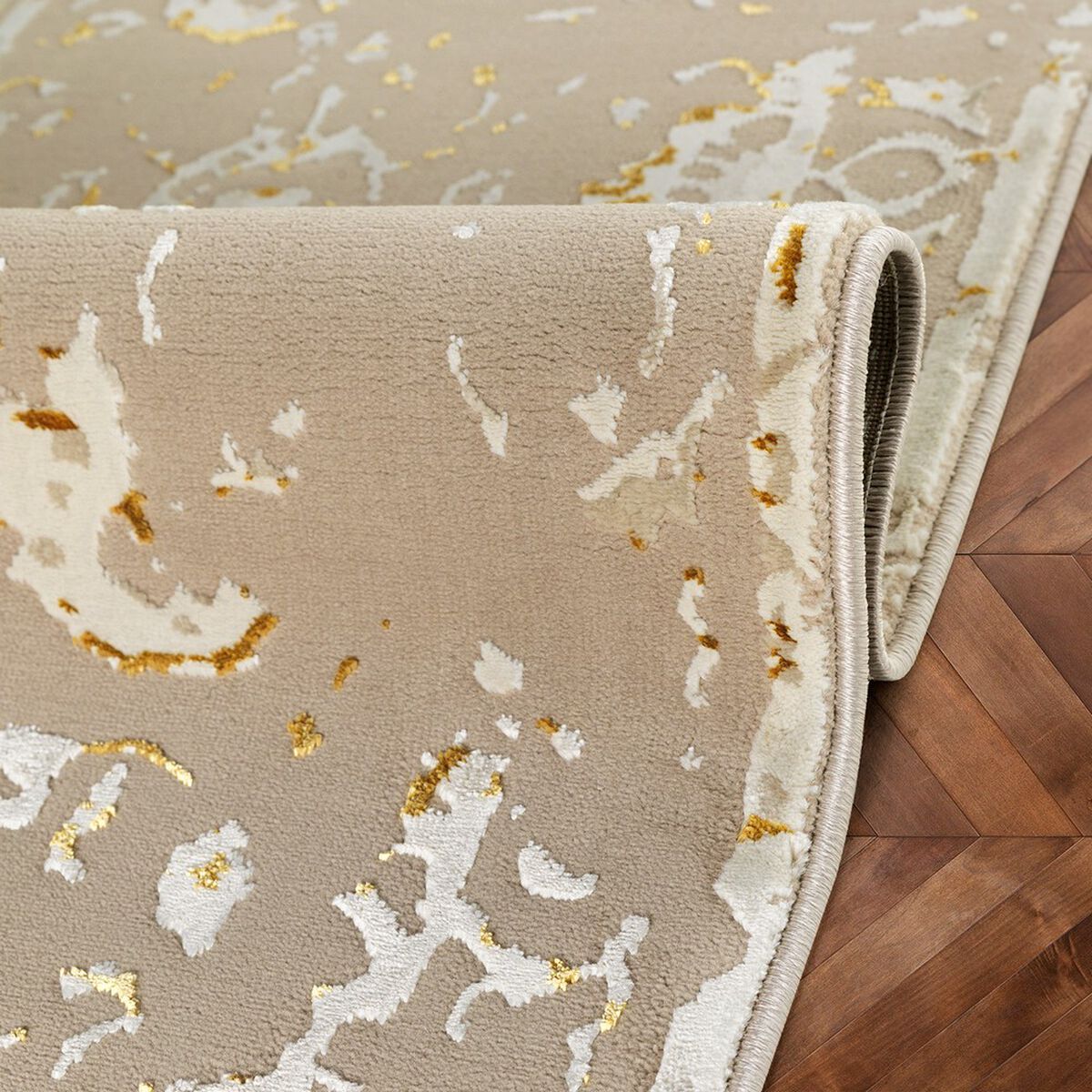 Alfombra de Pasillo Modalfo Babil 70 x 230 cm Beige