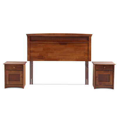 Imagen 1 del producto Respaldo King + 2 Veladores Rosen Véneto