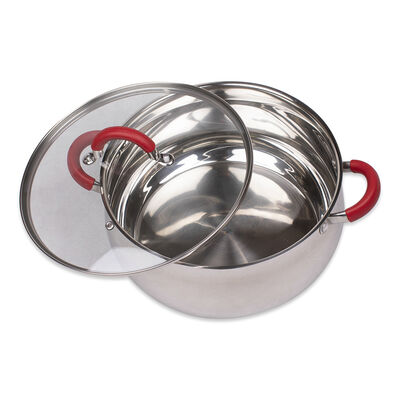 Imagen 2 del producto Cacerola Acero Inoxidable Doral Nizza Curve 26 x 13 cm