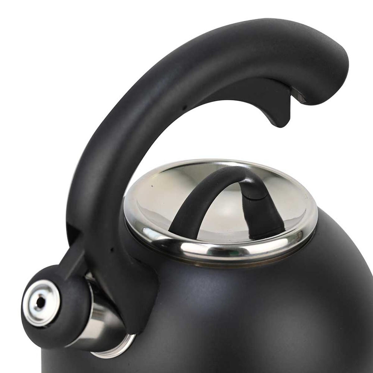 Tetera Acero Inox. Doral Venus 2.5 Lts Negro