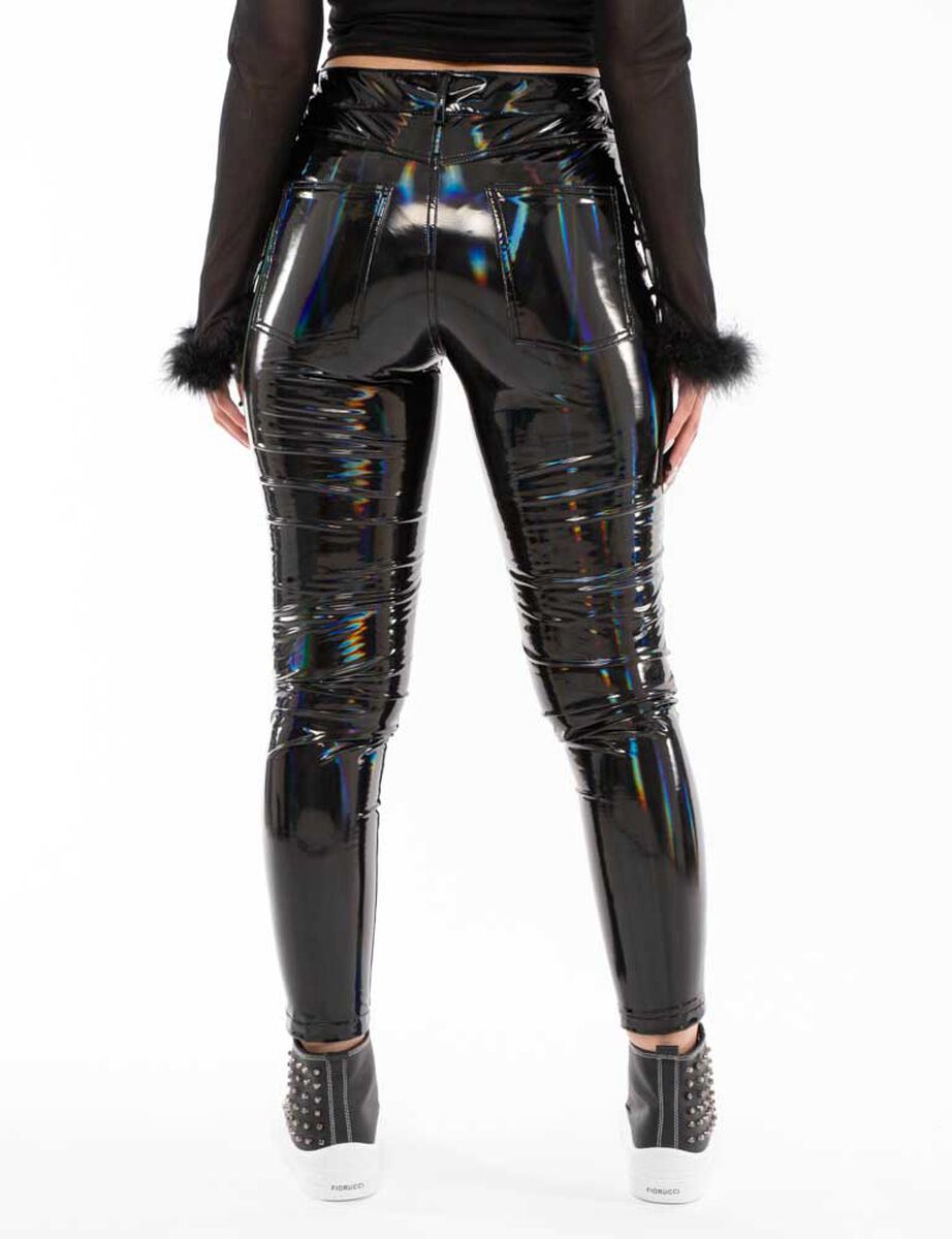 Pantalón Tornasol Skinny Mujer Icono