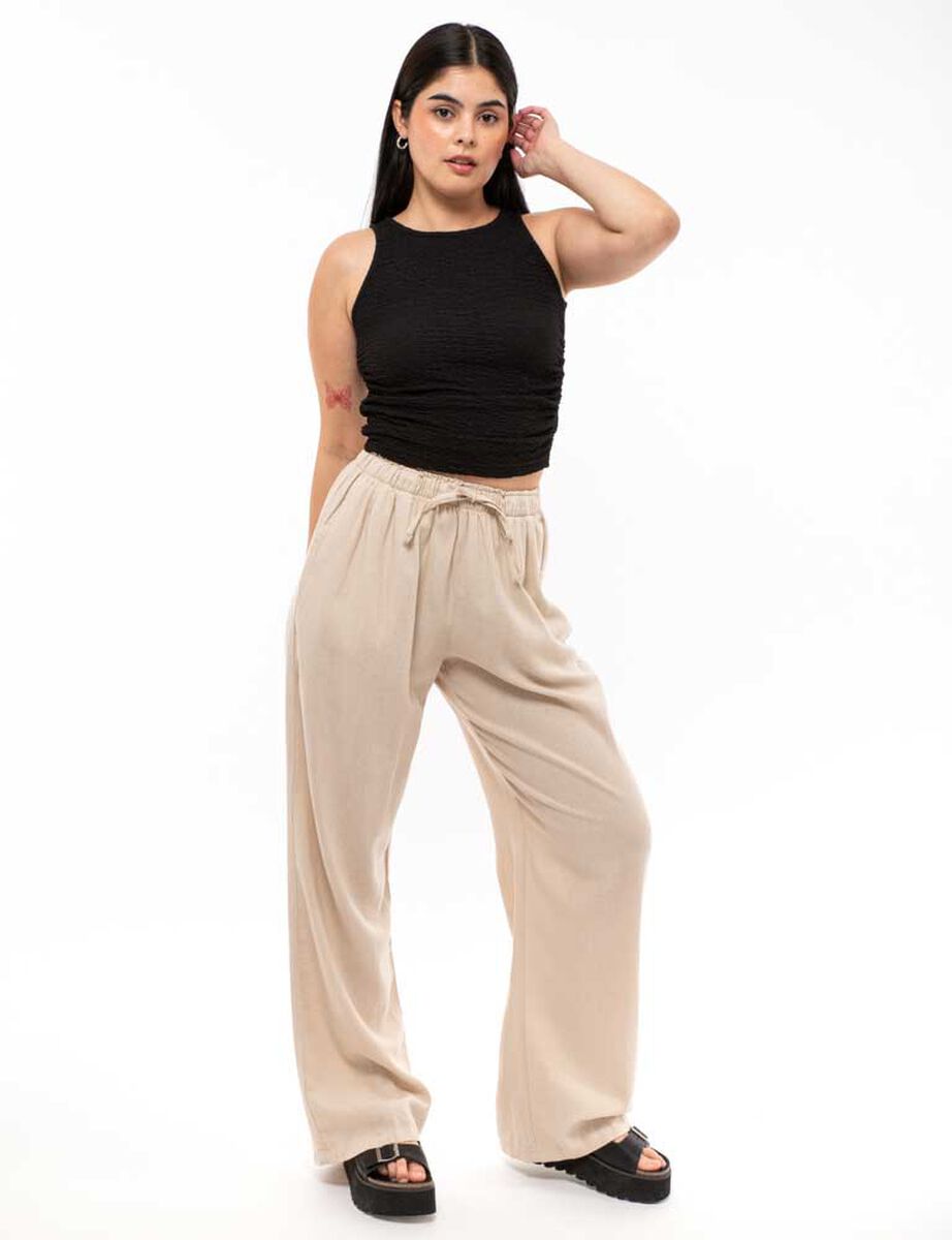 Pantalón Lino Mujer Icono