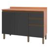 Mueble de Cocina Roca Macadamia Grafito