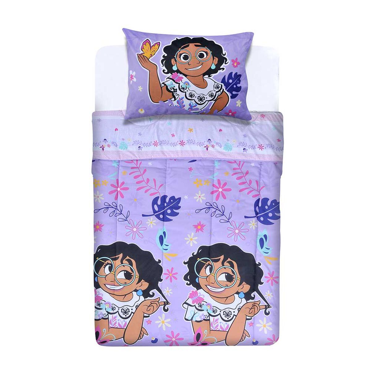 Plumón Infantil Disney 1,5 Plazas Encanto