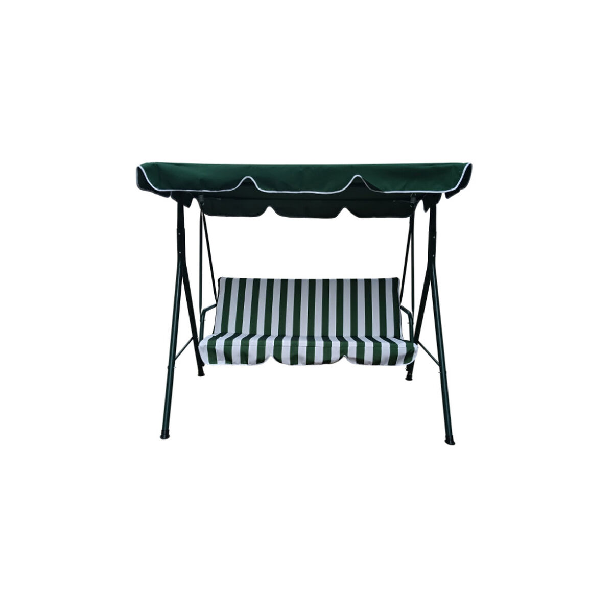 Sill&oacute;n Columpio de Terraza Casanova 3 Cuerpos Verde